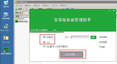 利用寶塔服務器管理軟件為Windows系統服務器快速搭建建站環境